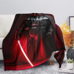 Darth Vader Star Wars Coperta in Pile Stampata 3D Morbida e Confortevole per Divano Letto Ufficio  