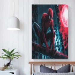 Avengers Spider-Man Pintura en lienzo sin marco, impresiones de pósters arte pared para decoración hogar dormitorio oficina