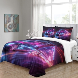 Gros camion Housse de Couette Imprimée 3D Douce 3 Pièces Literie Garçons Filles