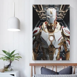 Avengers Iron Man Peinture sur toile sans cadre, impressions posters art mural pour déco maison chambre bureau