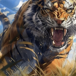 Tigre Housse de Couette Imprimée 3D Douce 3 Pièces Literie Garçons Filles