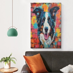 Berger allemand Chien Peinture sur toile sans cadre, impressions posters art mural pour déco maison chambre bureau