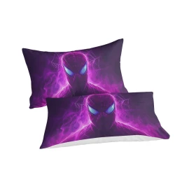 Avengers Spider Man Housse de Couette Imprimée 3D Douce 3 Pièces Literie Garçons Filles