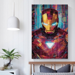 Avengers Iron Man Peinture sur toile sans cadre, impressions posters art mural pour déco maison chambre bureau