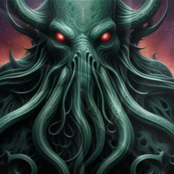 Mythe de l'horreur Cthulhu Housse de Couette Imprimée 3D Douce 3 Pièces Literie Garçons Filles