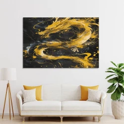 Dragon Peinture sur toile sans cadre, impressions posters art mural pour déco maison chambre bureau