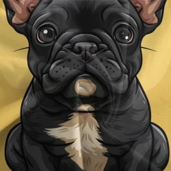 Bulldog francés Funda Nórdica Impresa en 3D Suave 3 Piezas Ropa de Cama para Niños Niñas