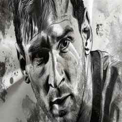 Lionel Messi Housse de Couette Imprimée 3D Douce 3 Pièces Literie Garçons Filles