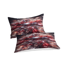 Avengers Iron Man Housse de Couette Imprimée 3D Douce 3 Pièces Literie Garçons Filles
