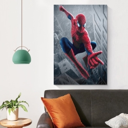 Avengers Spider-Man Peinture sur toile sans cadre, impressions posters art mural pour déco maison chambre bureau