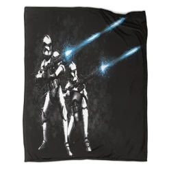 Stormtrooper Star Wars Manta de Forro Polar Impresa en 3D Suave y Acogedora para Sofá Cama Oficina  
