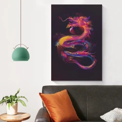 Drago Pittura su tela senza cornice, stampe di poster arte murale per arredo casa camera ufficio