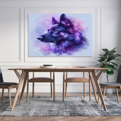 Berger allemand Chien Peinture sur toile sans cadre, impressions posters art mural pour déco maison chambre bureau