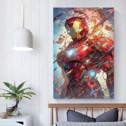 Avengers Iron Man Peinture sur toile sans cadre, impressions posters art mural pour déco maison chambre bureau