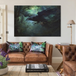 Aigle Peinture sur toile sans cadre, impressions posters art mural pour déco maison chambre bureau