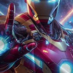 Avengers Iron Man Funda Nórdica Impresa en 3D Suave 3 Piezas Ropa de Cama para Niños Niñas