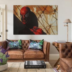 Avengers Spider-Man Peinture sur toile sans cadre, impressions posters art mural pour déco maison chambre bureau