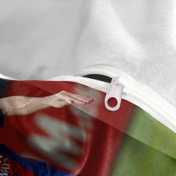 Lionel Messi Housse de Couette Imprimée 3D Douce 3 Pièces Literie Garçons Filles