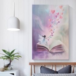 Papillon Peinture sur toile sans cadre, impressions posters art mural pour déco maison chambre bureau