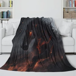Cheval Plaid en Polaire Imprimé 3D Couverture Douce Confortable pour Canapé Lit Bureau