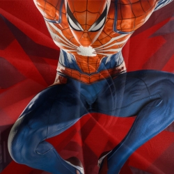Avengers Spider Man Housse de Couette Imprimée 3D Douce 3 Pièces Literie Garçons Filles