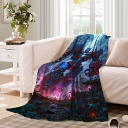 Transformers Optimus Prime Plaid en Polaire Imprimé 3D Couverture Douce Confortable pour Canapé Lit Bureau