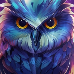 Hibou Housse de Couette Imprimée 3D Douce 3 Pièces Literie Garçons Filles