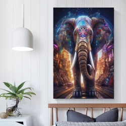 Elefant Unrahmtes Leinwandbild, Wandkunst-Poster-Drucke für Zuhause, Schlafzimmer, Büro Dekoration