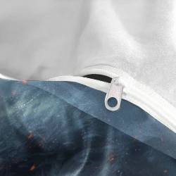 Loup Housse de Couette Imprimée 3D Douce 3 Pièces Literie Garçons Filles