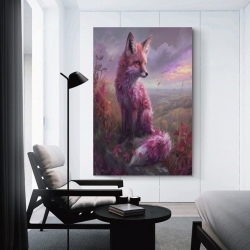 Fuchs Unrahmtes Leinwandbild, Wandkunst-Poster-Drucke für Zuhause, Schlafzimmer, Büro Dekoration