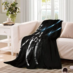 Stormtrooper Star Wars Manta de Forro Polar Impresa en 3D Suave y Acogedora para Sofá Cama Oficina  