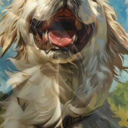 Golden Retriever Housse de Couette Imprimée 3D Douce 3 Pièces Literie Garçons Filles