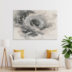 Dragon Peinture sur toile sans cadre, impressions posters art mural pour déco maison chambre bureau