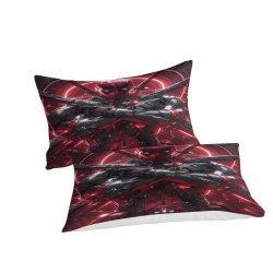 Deadpool Marvel Housse de Couette Imprimée 3D Douce 3 Pièces Literie Garçons Filles