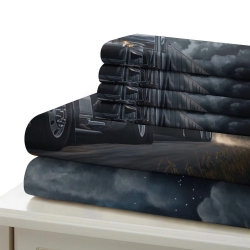 Gros camion Housse de Couette Imprimée 3D Douce 3 Pièces Literie Garçons Filles