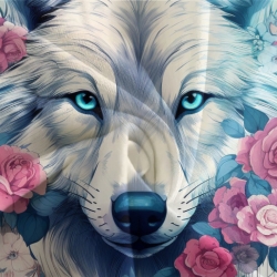 Loup Housse de Couette Imprimée 3D Douce 3 Pièces Literie Garçons Filles