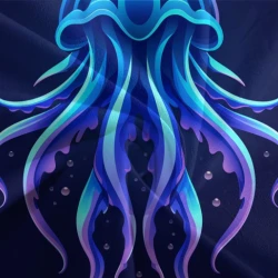 Medusa Funda Nórdica Impresa en 3D Suave 3 Piezas Ropa de Cama para Niños Niñas