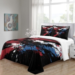 Aigle Housse de Couette Imprimée 3D Douce 3 Pièces Literie Garçons Filles