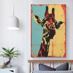 Girafe  Peinture sur toile sans cadre, impressions posters art mural pour déco maison chambre bureau