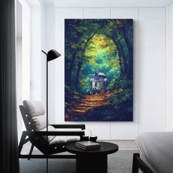 R2-D2 Star Wars Peinture sur toile sans cadre, impressions posters art mural pour déco maison chambre bureau