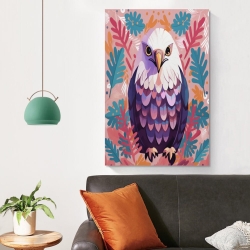 Aigle Peinture sur toile sans cadre, impressions posters art mural pour déco maison chambre bureau