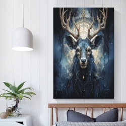 Renne Peinture sur toile sans cadre, impressions posters art mural pour déco maison chambre bureau