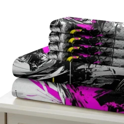 Crâne Housse de Couette Imprimée 3D Douce 3 Pièces Literie Garçons Filles