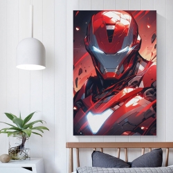 Avengers Iron Man Unrahmtes Leinwandbild, Wandkunst-Poster-Drucke für Zuhause, Schlafzimmer, Büro Dekoration
