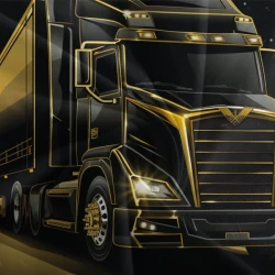 Gros camion Housse de Couette Imprimée 3D Douce 3 Pièces Literie Garçons Filles
