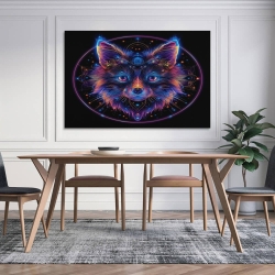 Renard Peinture sur toile sans cadre, impressions posters art mural pour déco maison chambre bureau