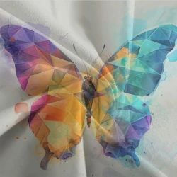 Papillon Housse de Couette Imprimée 3D Douce 3 Pièces Literie Garçons Filles