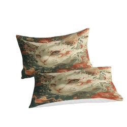 Chat Housse de Couette Imprimée 3D Douce 3 Pièces Literie Garçons Filles