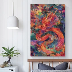 Drache Unrahmtes Leinwandbild, Wandkunst-Poster-Drucke für Zuhause, Schlafzimmer, Büro Dekoration