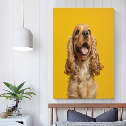 Golden Retriever Peinture sur toile sans cadre, impressions posters art mural pour déco maison chambre bureau